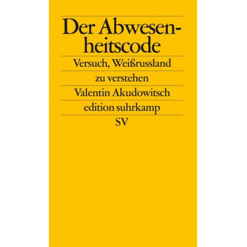 Valentin Akudowitsch - Der Abwesenheitscode