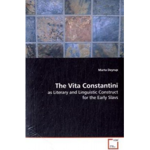 Marta Deyrup - Deyrup, M: The Vita Constantini