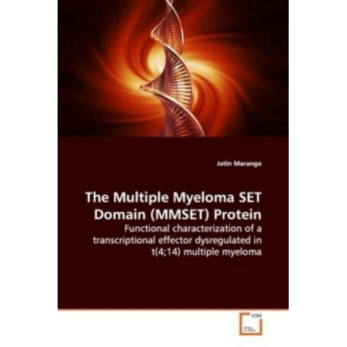 Jotin Marango - Marango, J: The Multiple Myeloma SET Domain (MMSET) Protein