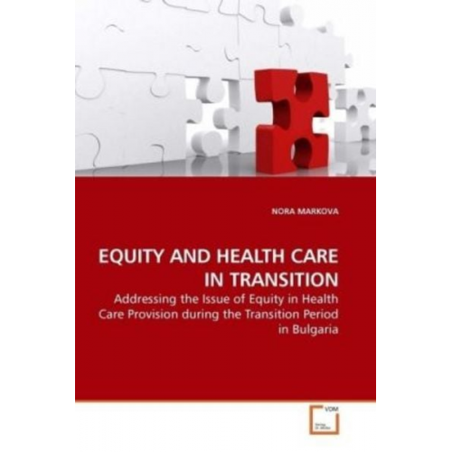 Nora Markova - Markova, N: Equity and Health Care in Transition