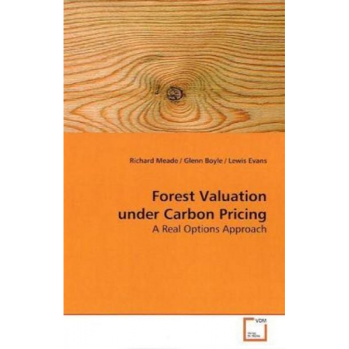 Richard Meade - Meade, R: Forest Valuation under Carbon Pricing