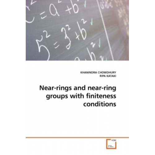 Khanindra Chowdhury - CHOWDHURY, K: Near-rings and near-ring groups with finitenes