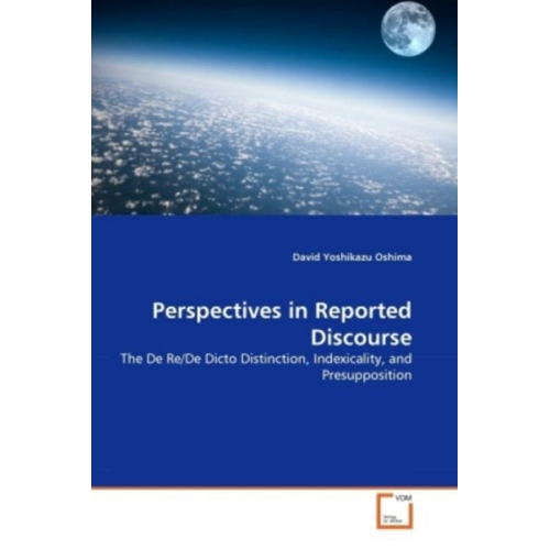 David Yoshikazu Oshima - Oshima, D: Perspectives in Reported Discourse