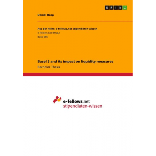 Daniel Hosp - Basel 3 and its impact on liquidity measures