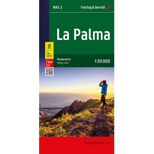 La Palma, Wanderkarte 1:30.000, freytag & berndt