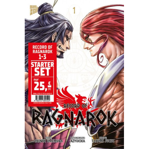 Shinya Umemura - Record of Ragnarok Starterset: Band 1-3