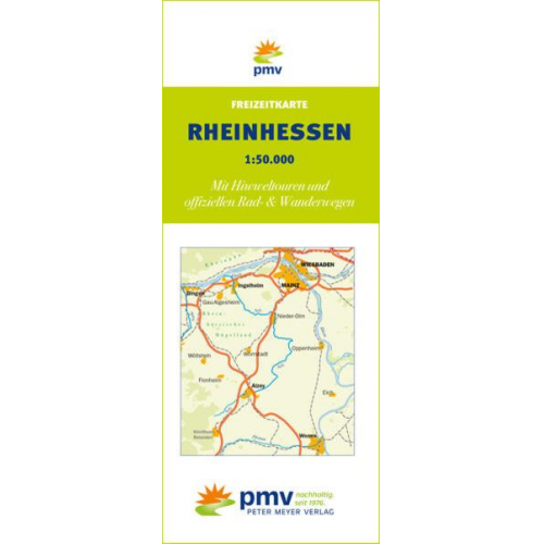 Freizeitkarte Rheinhessen 1:50.000