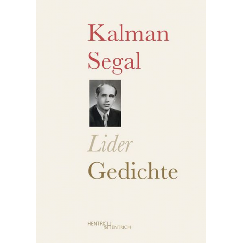 Kalman Segal - Lider. Gedichte