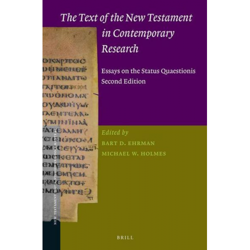 The Text of the New Testament in Contemporary Research