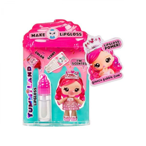 Yummiland Lipgloss Doll- Bianca Bubblegum