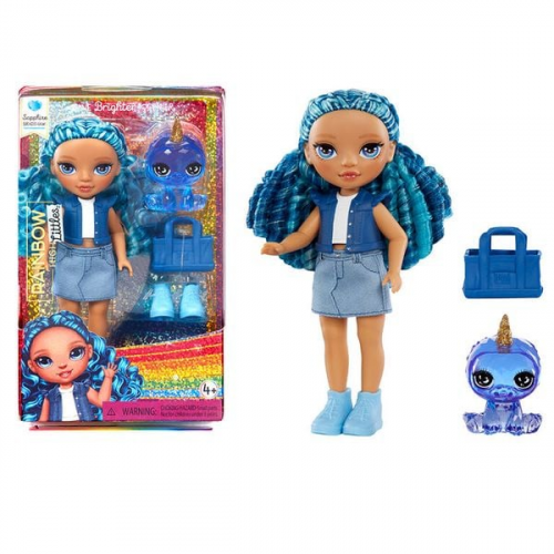 Rainbow High Littles Dolls- Sapphire (Blue)