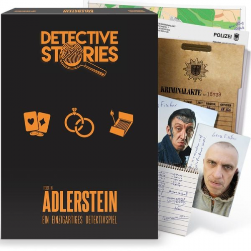 Krimi-Spielebox: iDventure Detective Stories - Das Feuer in Adlerstein (Fall 1)