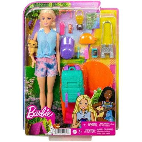 Barbie - Barbie It takes two Camping Set inkl. Malibu Puppe, Hund und Zubehör