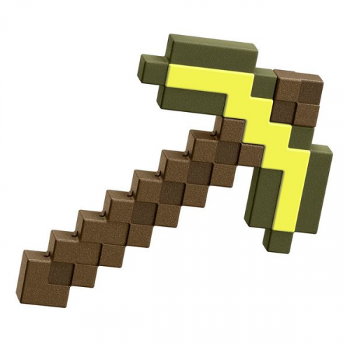 Minecraft Spielzeugzubehör-Kollektion für Rollenspiele, pixeliges Design (Stil