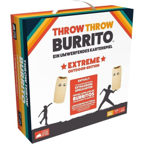 Exploding Kittens - Throw Throw Burrito Extreme Outdoor-Edition