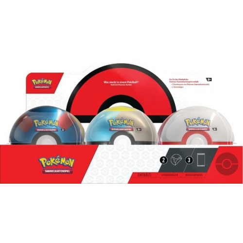 Pokémon (Sammelkartenspiel), PKM Pokeball Tin Herbst 2024 DE