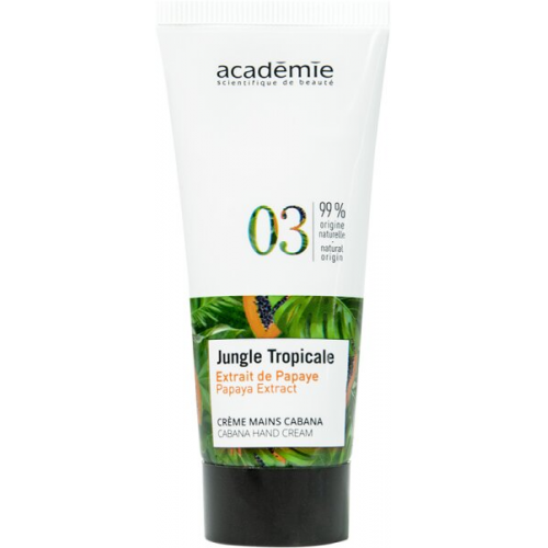 Acad&eacute;mie Body Jungle Tropicale - Cr&egrave;me Mains Cabana 30 ml