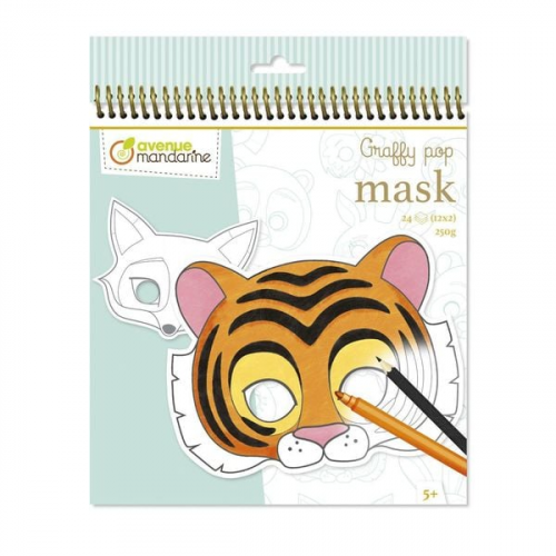 Graffy Pop, Maskenmalbuch Tiere