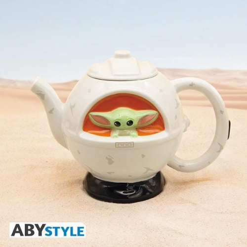 THE MANDALORIAN Teapot Grogu Spaceship