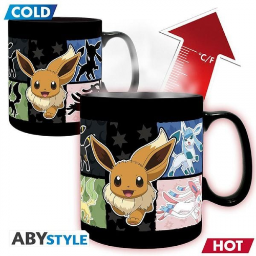 POKEMON Heat Change Mug Eevee King size