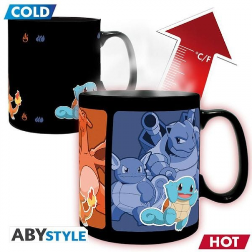 POKEMON Heat Change Mug Evolve King size