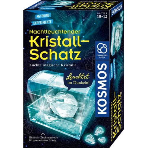 Nachtleuchtender Kristall-Schatz