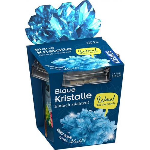 Blaue Kristalle selbst züchten