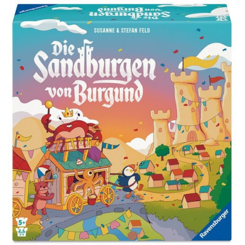 Ravensburger 24687 Die Sandburgen von Burgund - Kinderspiel ab 5 Jahren für 2-4 Personen