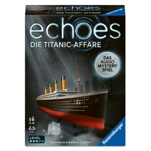 Ravensburger 24698 echoes Die Titanic-Affäre - Audio Mystery Spiel ab 14 Jahren, Erlebnis-Spiel