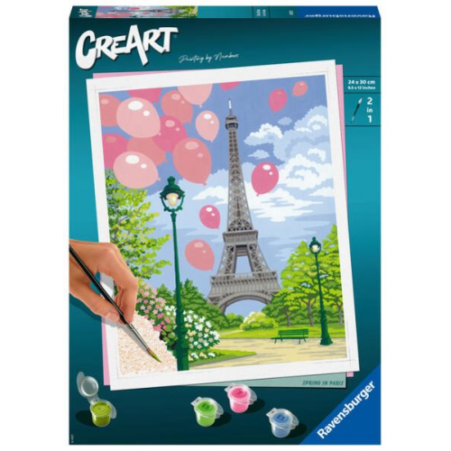 Ravensburger - Malen nach Zahlen - Spring in Paris