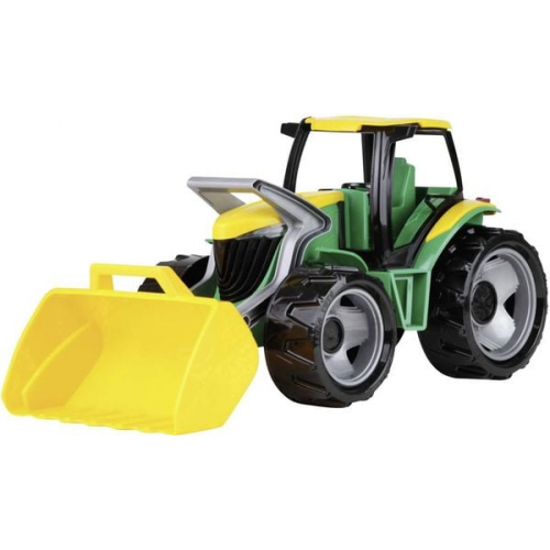 LENA® 02057EC - Giga Trucks, Traktor mit Frontlader, grün/gelb, L/B/H 62x27x31cm