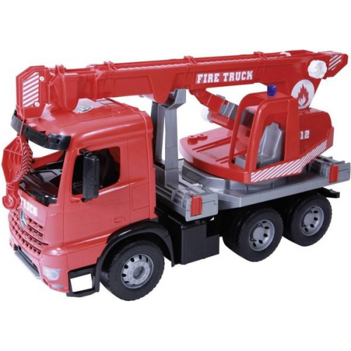 LENA® 02175EC - Giga Trucks, Feuerwehr-Kranwagen Arocs, L/B/H 70x29x39 cm