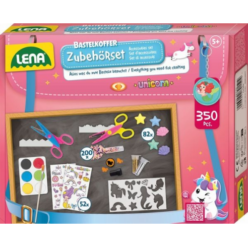 Lena - Bastelkoffer Zubehörset, Faltschachtel