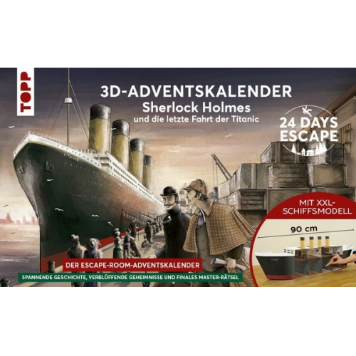 24 DAYS ESCAPE 3D-Adventskalender - Sherlock Holmes und die letzte Fahrt der Titanic