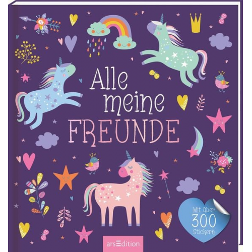 6621 - Alle meine Freunde – Einhorn ¦ Mit über 300 Stickern