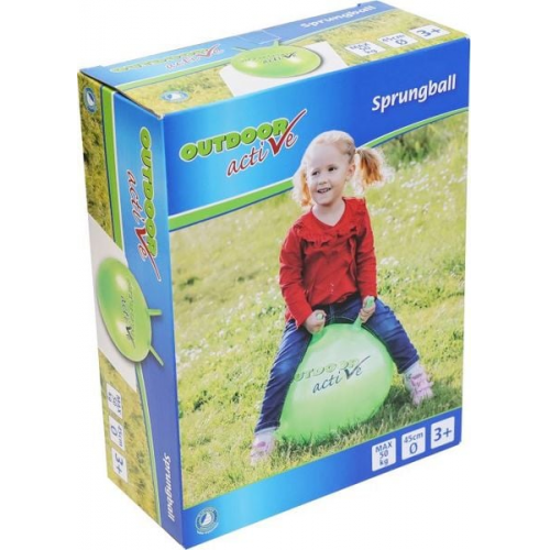 Outdoor active Sprungball, Grün, #45 cm