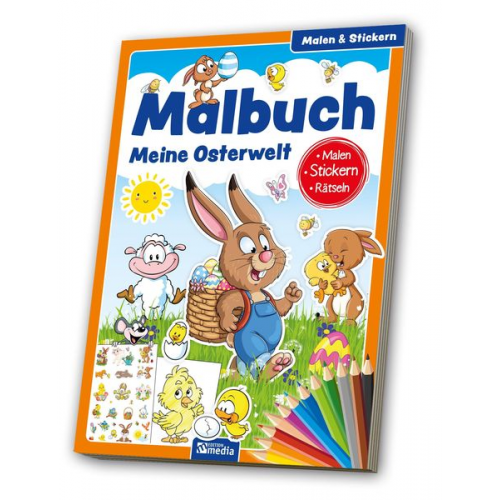 Malbuch Meine Osterwelt