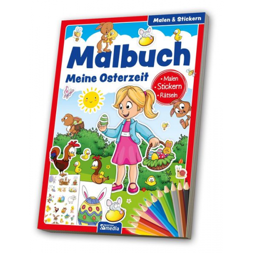 Malbuch Meine Osterzeit