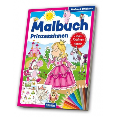 Malbuch Prinzessinnen