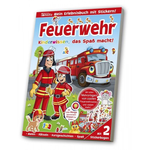 Stickerspaßbuch Welt der Feuerwehr