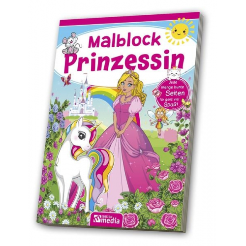 Malblock A5 - Prinzessin