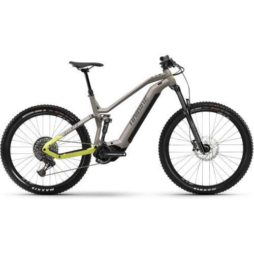 HAIBIKE AllMtn 2 (720 Wh), 12 Gang Kettenschaltung, Herrenfahrrad, Diamant, Modell 2023, 27,5 / 29 Zoll 41 cm gloss grey/lemon/black