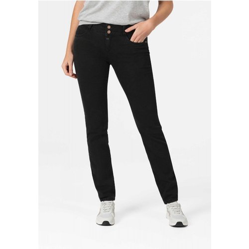 Timezone Damenjeans Slim EnyaTZ clean black wash