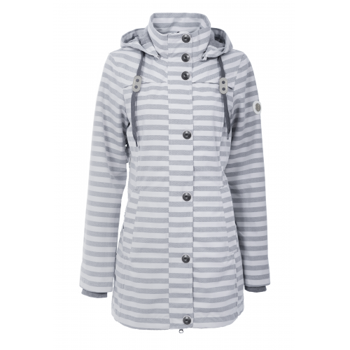 Soquesto Übergangsjacke Necile white