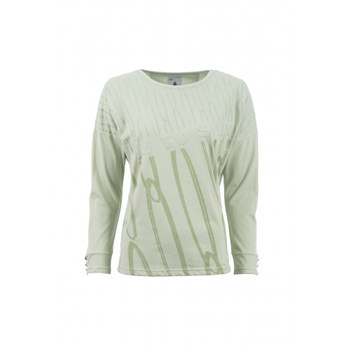 Soquesto Langarmshirt Medine soft green