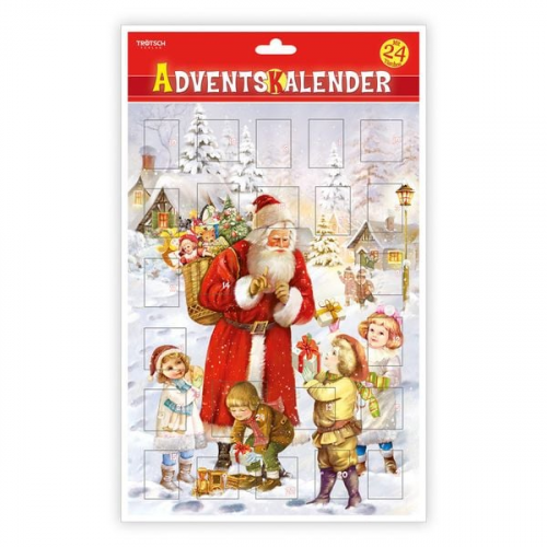 Trötsch Adventskalender Bescherung Adventskalender mit Türchen