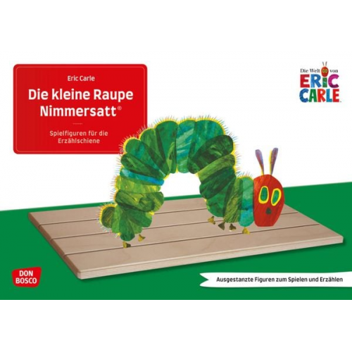 Eric Carle - Die kleine Raupe Nimmersatt. Erzählschienen-Figurenset