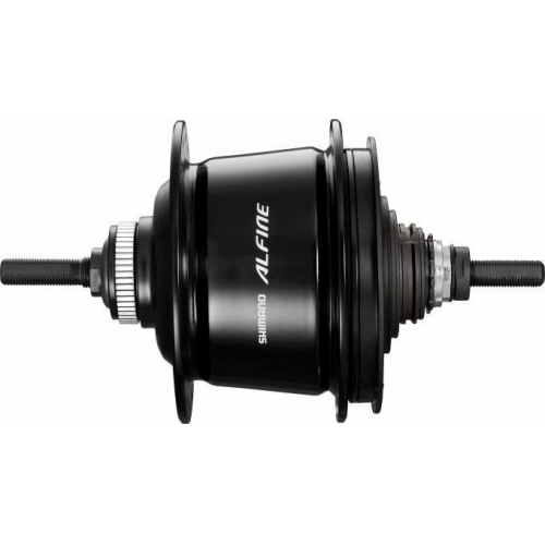 Shimano S7001-8 Alfine 36 Loch Getriebenabe mit Freilauf schwarz