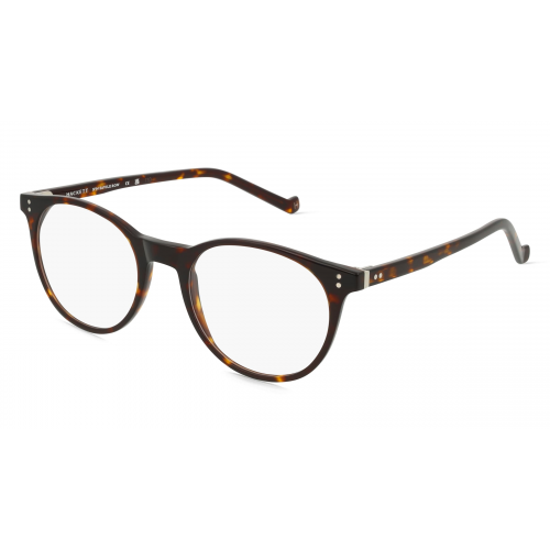 Hackett 148 Herren-Brille inkl. Gläser Vollrand Oval Acetat-Gestell 50mm/20mm/145mm, braun