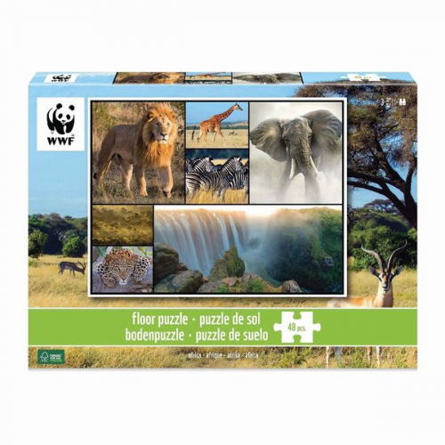 Ambassador 7230484 - Bodenpuzzle Afrika 48 Teile